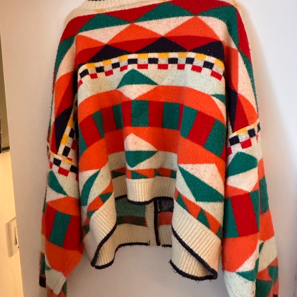Callahan Geometric Patterned Sweater - image 3
